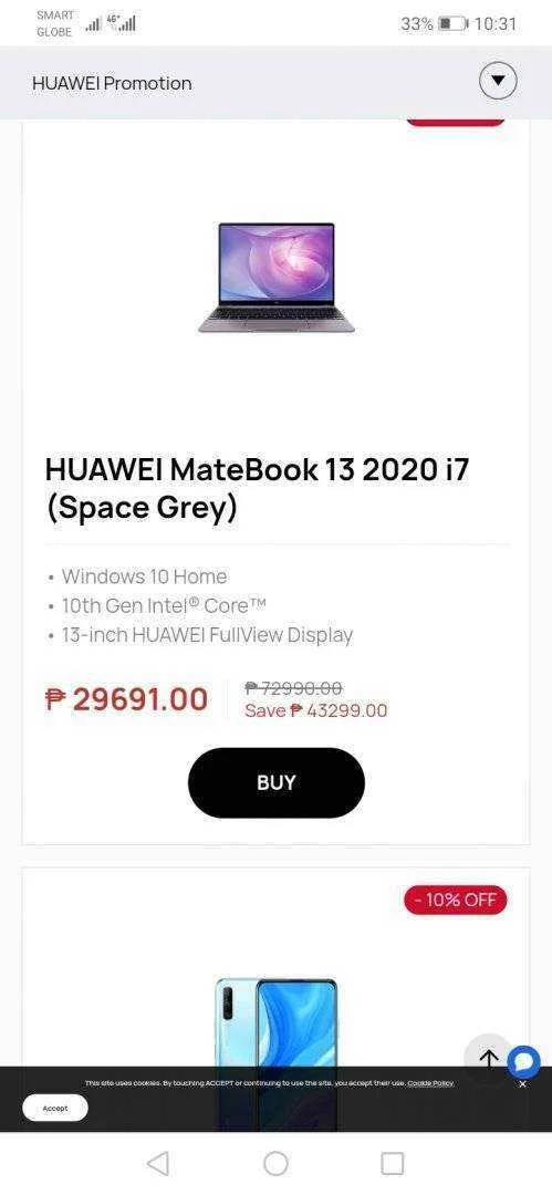 Huawei Super sale