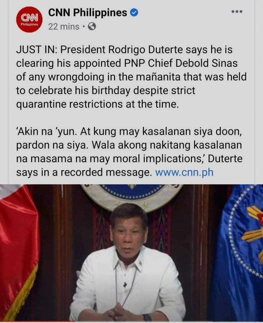 Kulong pag mahirap, pardon pag mayaman/kaalyado