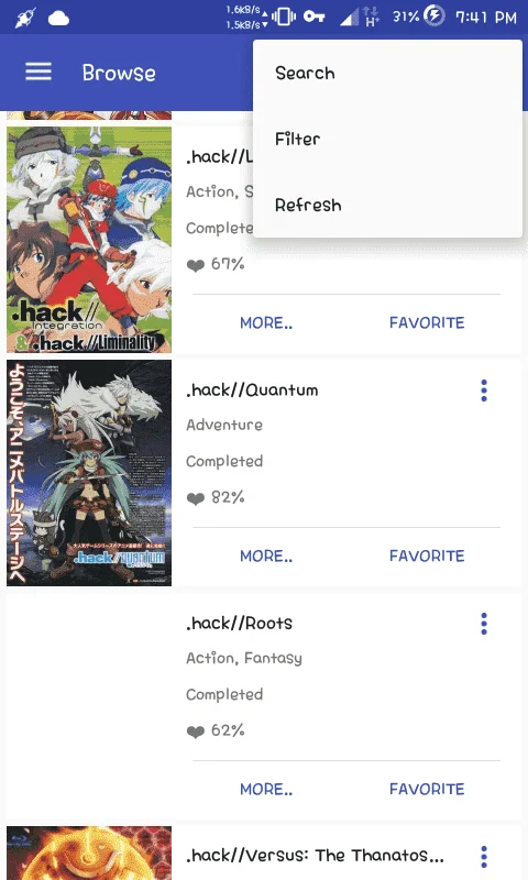 Anime streamer/downloader app