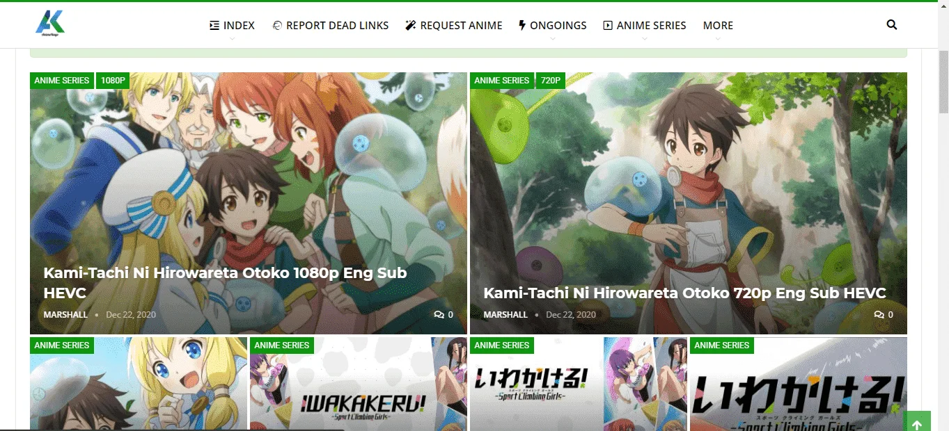 Website to Download Anime Series and Movies
