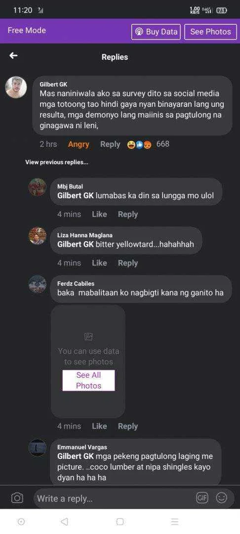Isang dahilan bakit Bumababa ang Rating ni Leni Robredo