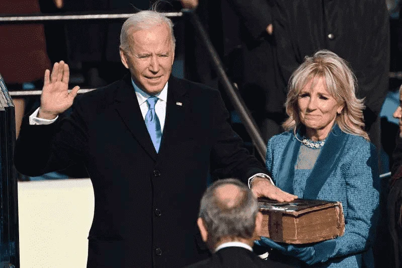 Biden in, Trump out
