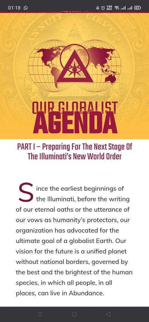 Illumanati (The Utopian vision)