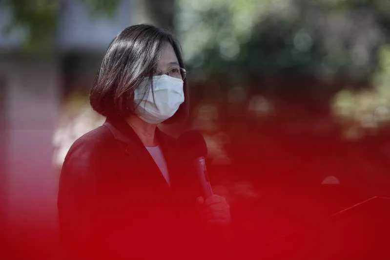 Why is Taiwan’s President Tsai Ing-wen so quiet on US protests, critics ask