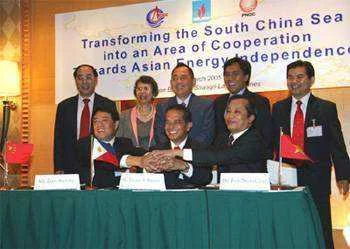 China, Philippines Discuss Joint Oil Exploration (year 2002-2003)