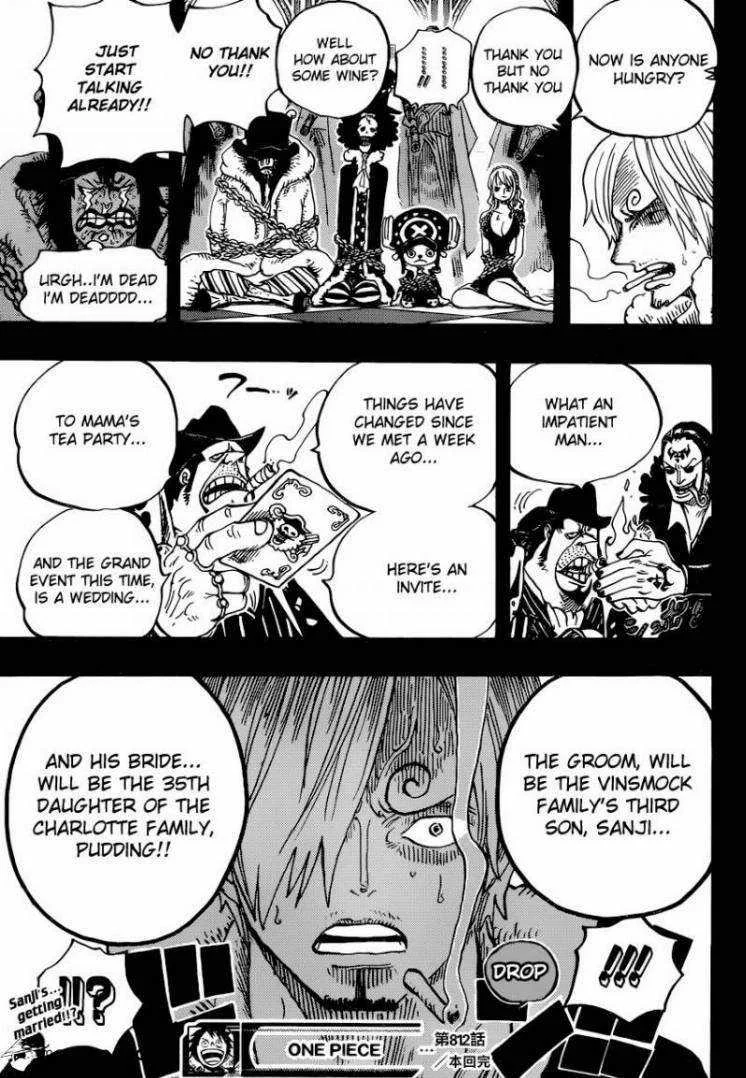 SANJI IS THE THIRD SON OF “VINSMOCK FAMILY”! And he shall marry Pudding