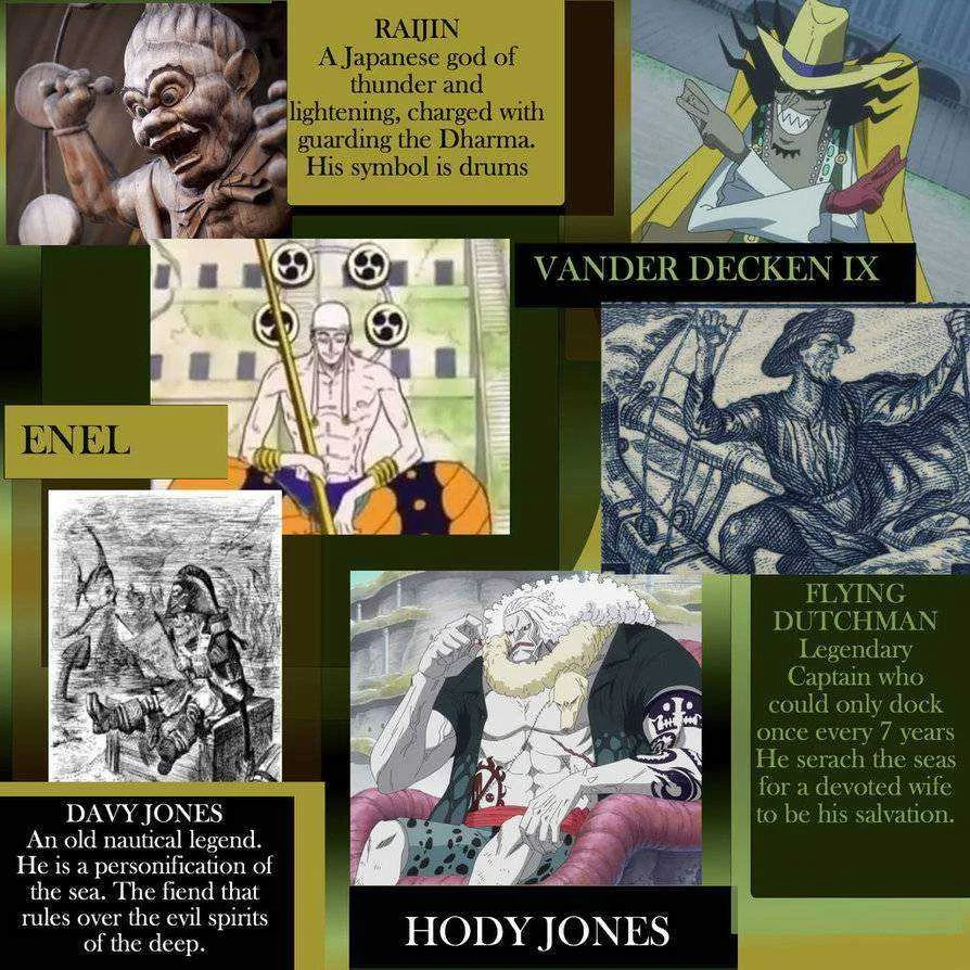 One Piece Mythological Connections