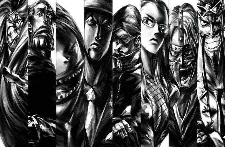 The ages of the members of CP9