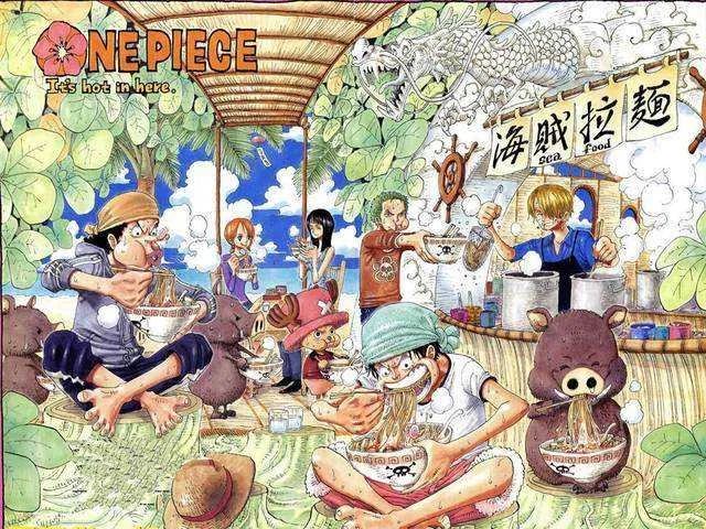 Straw Hats & Oda’s favorite food