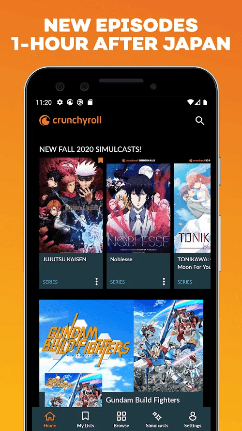 Crunchyroll Premium APK modded
