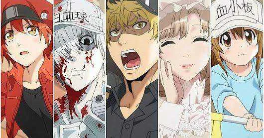 Hataraku Saibou!! (Cells at Work!!) Season 1 & 2 COMPLETE Episodes