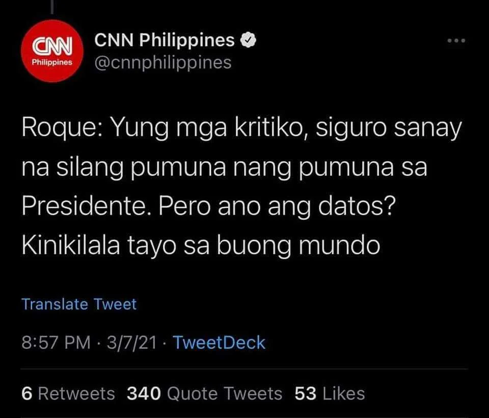 Congrats sa atin, kilalang kilala na tayo sa buong mundo!!