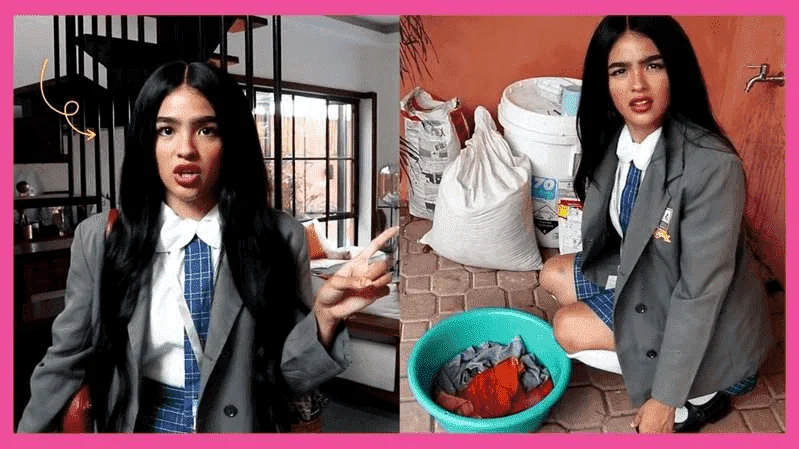 LOL! You Gotta See Andrea Brillantes Doing Chores As Marga Mondragon