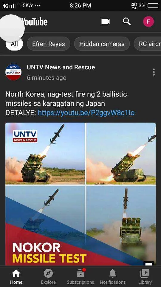 WWIII IS REAL north korea nag test fire ng 2balistic missile sa dagat ng japan