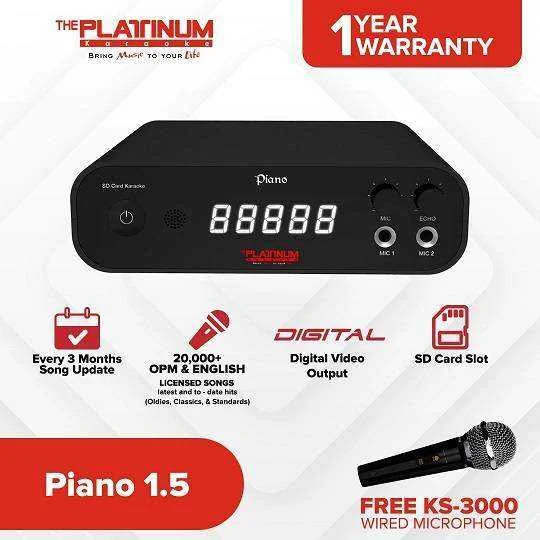 Platinum Karaoke Piano SD Card Content Volume 86