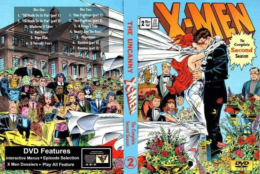 X-men Animated Series (1992-1993) - Season 2 Complete dvd