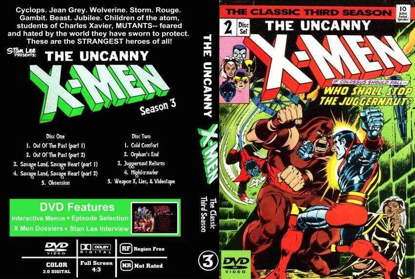 X-men Animated Series (1992-1993) - Season 3 Complete DVD-Rip