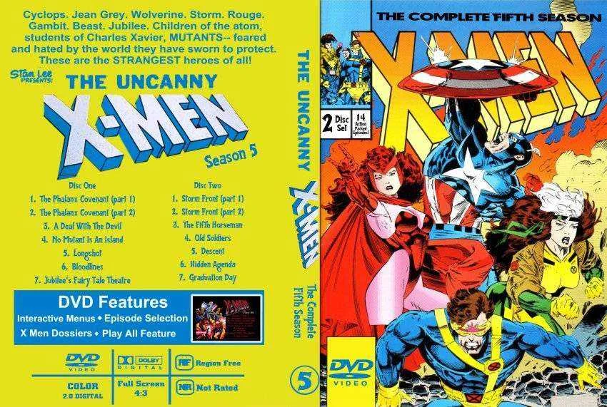 X-men Animated Series (1992-1993) - Season 5 Complete DVD-Rip