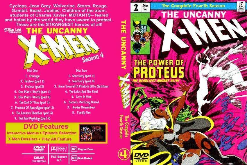 X-men Animated Series (1992-1993) - Season 4 Complete dvdrï