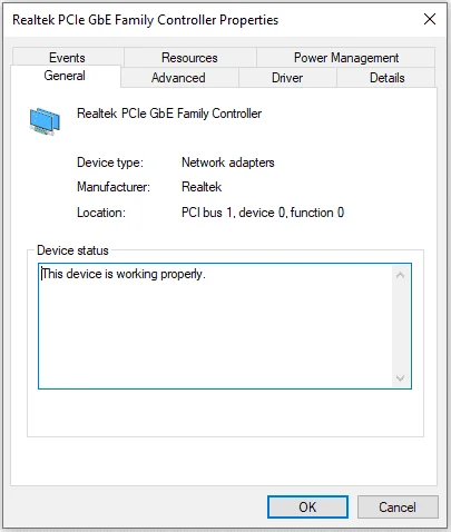 realtek pcie gbe family controller working properly.webp