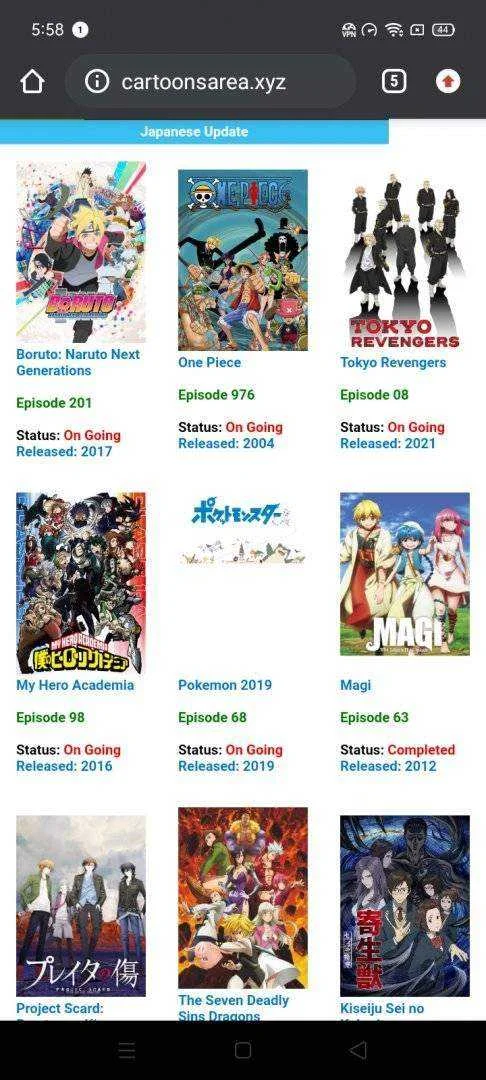 All Anime Easy Download Site