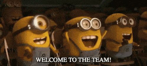 Welcome to the team.gif