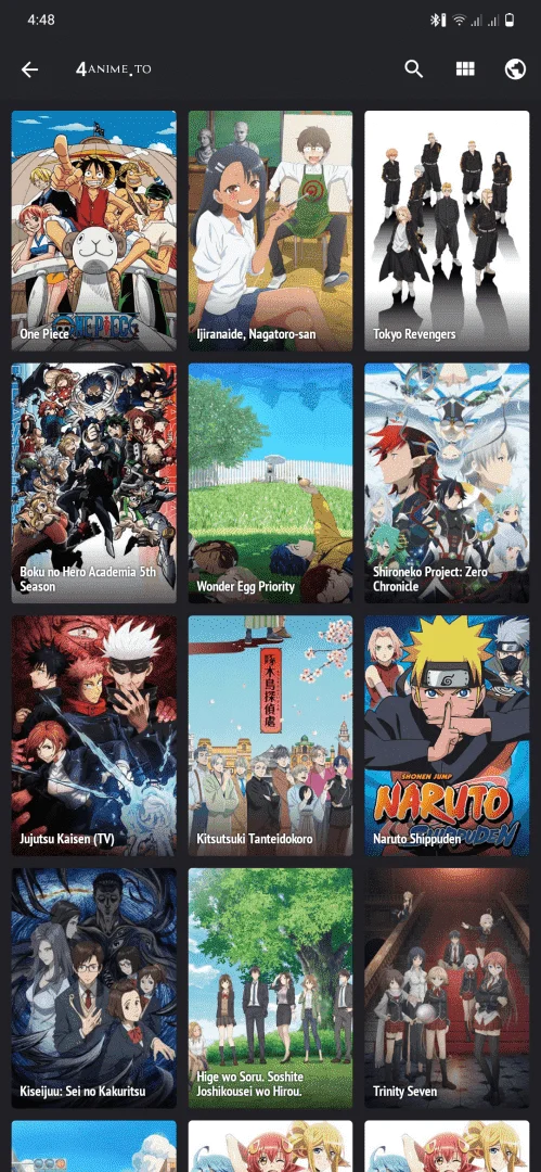 New anime apps for Android, Tachiyomi MI. No Ads