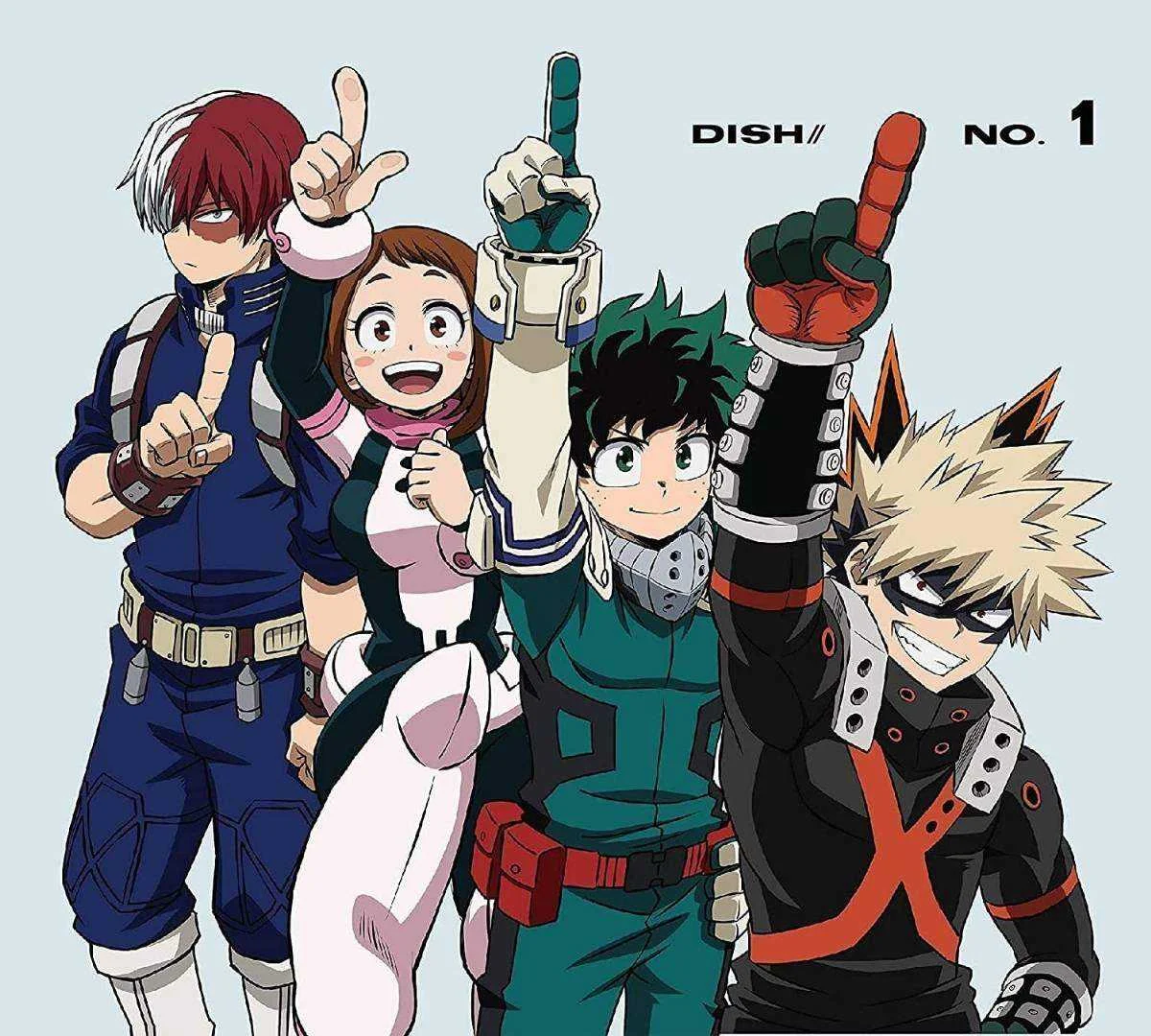 DISH//  No.1 (Single) Boku no Hero Academia 5th Season OP