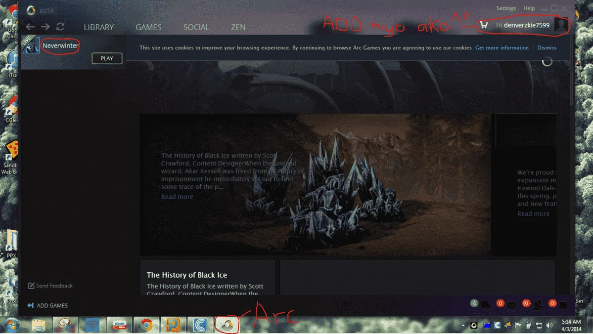Arc Launcher NeverWinter.webp