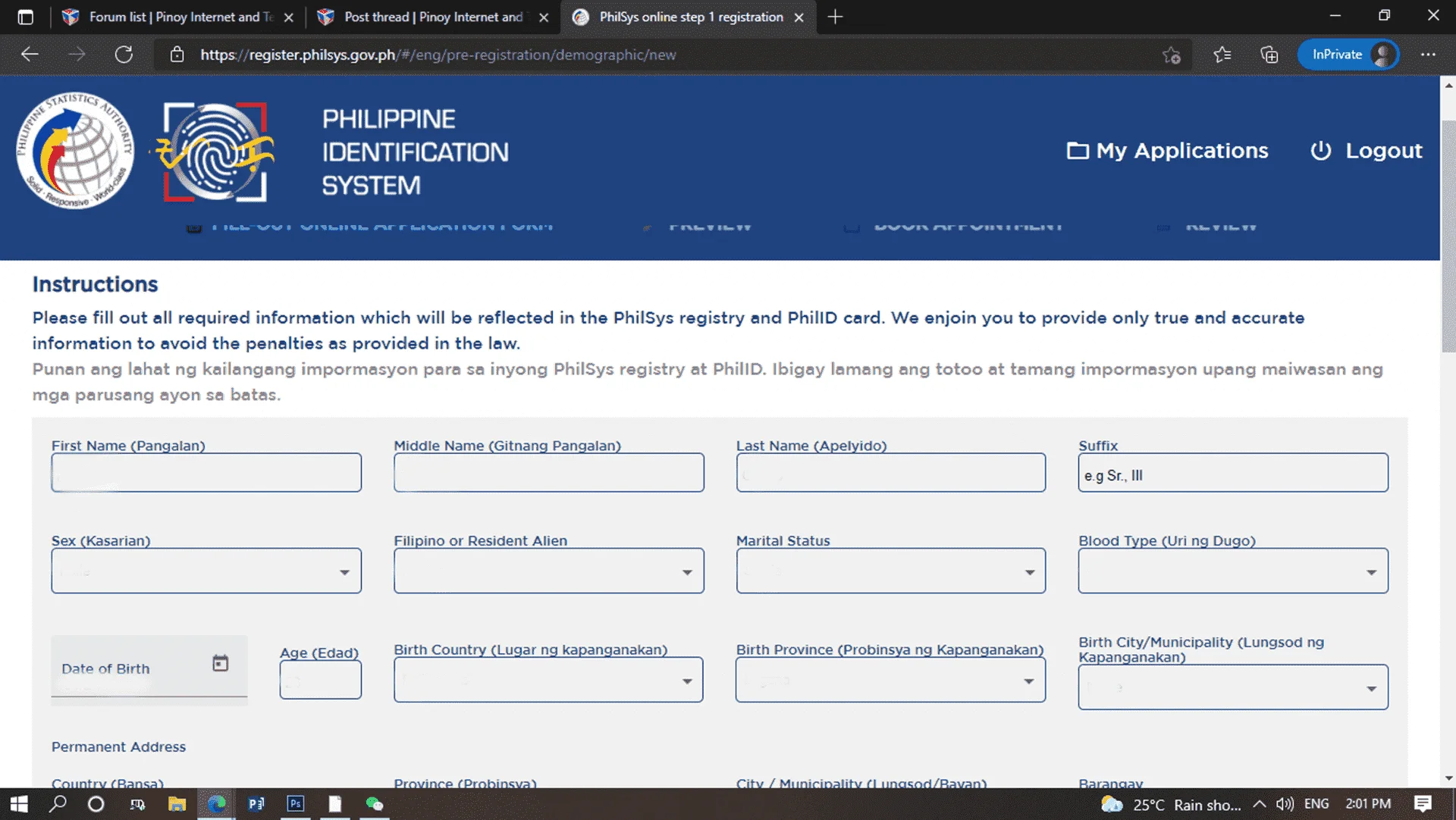 Philippine National ID