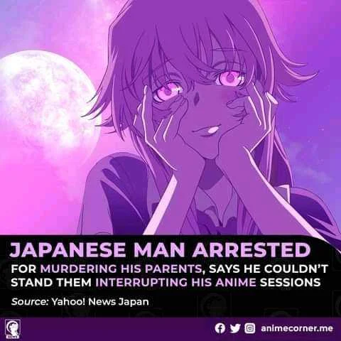 A Japanese Man Killed His Parents For Disturbing His Anime Sessions