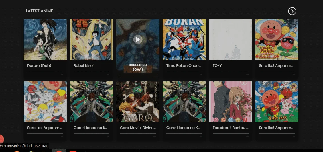 Anime site to watch