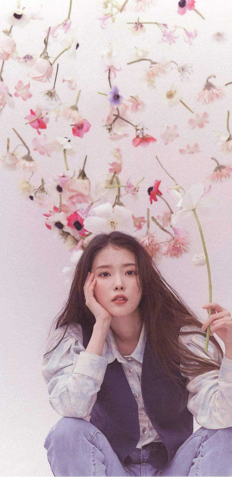 [MOBILE WALLPAPER] IU Some Photos from Lilac Photobook 08
