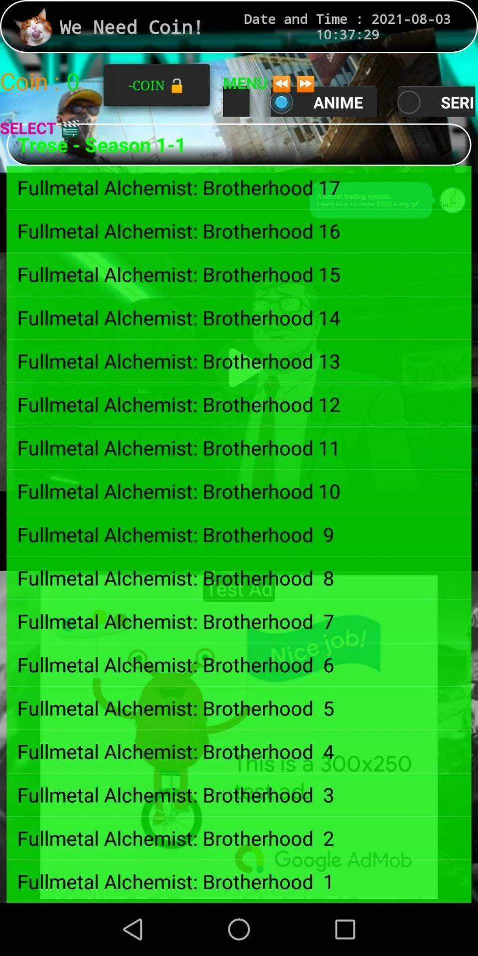 Modded anime apk