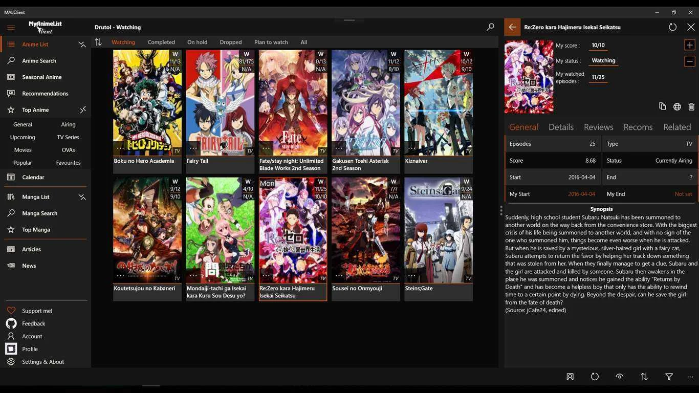 Any mal (myanimelist) users/members here?