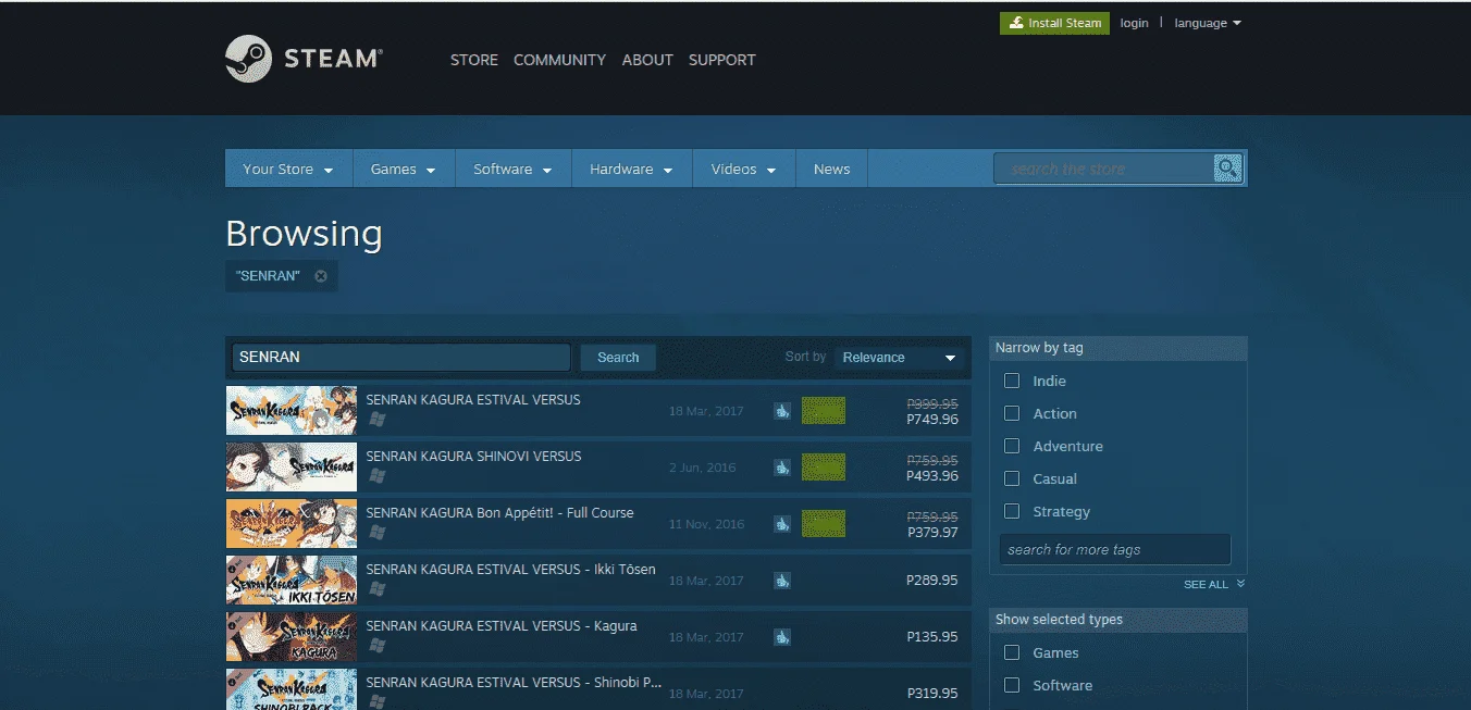Anime game from steam [leak] :)