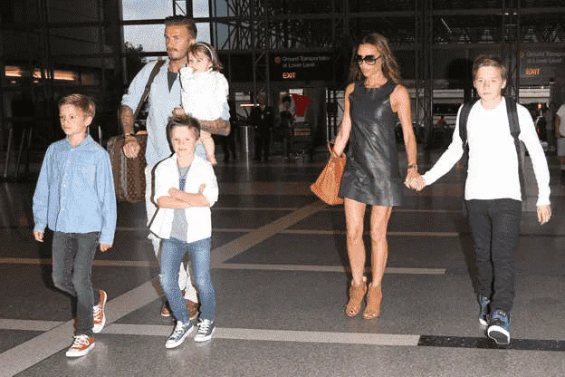 David and Victoria Beckhams children have really grown up!