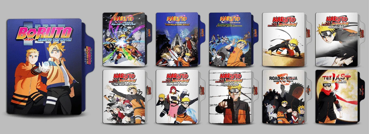 [Ordered] All Naruto Movies Complete Collection (2004-2015) {GDrive link}