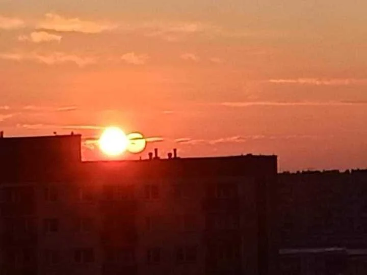 Two suns in some European Countries