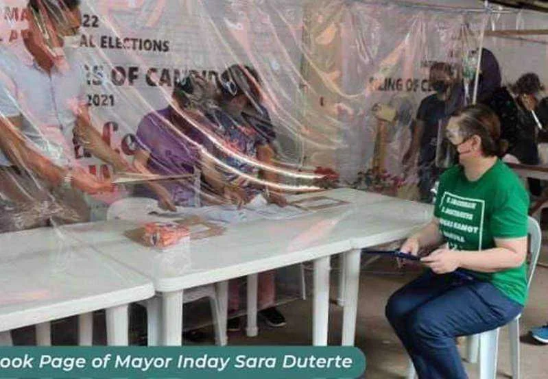 Sara Duterte files COC for her reelection as Davao City Mayor