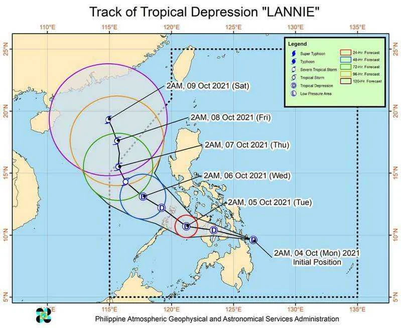 23 areas under Signal No. 1 as Lannie makes more landfalls over Southern Leyte