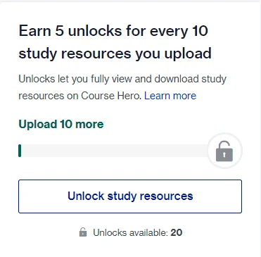 Coursehero Free 20 Unlock Account [ EPISODE 7 ]