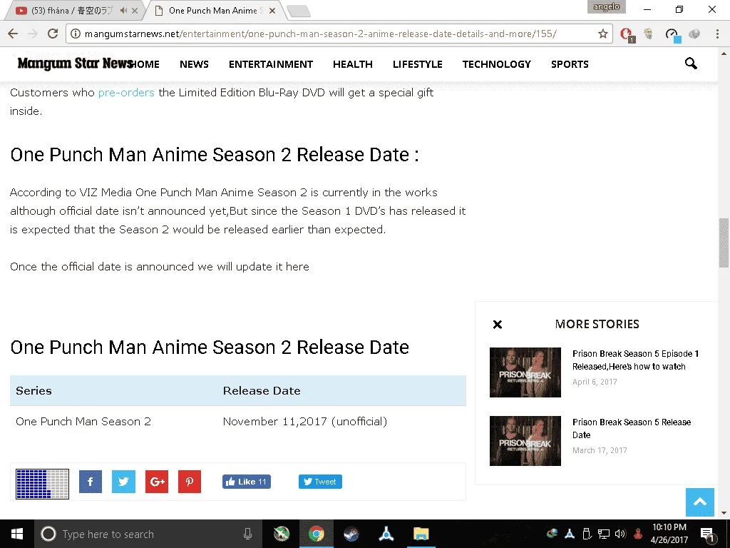 One-punch man season 2 latest update