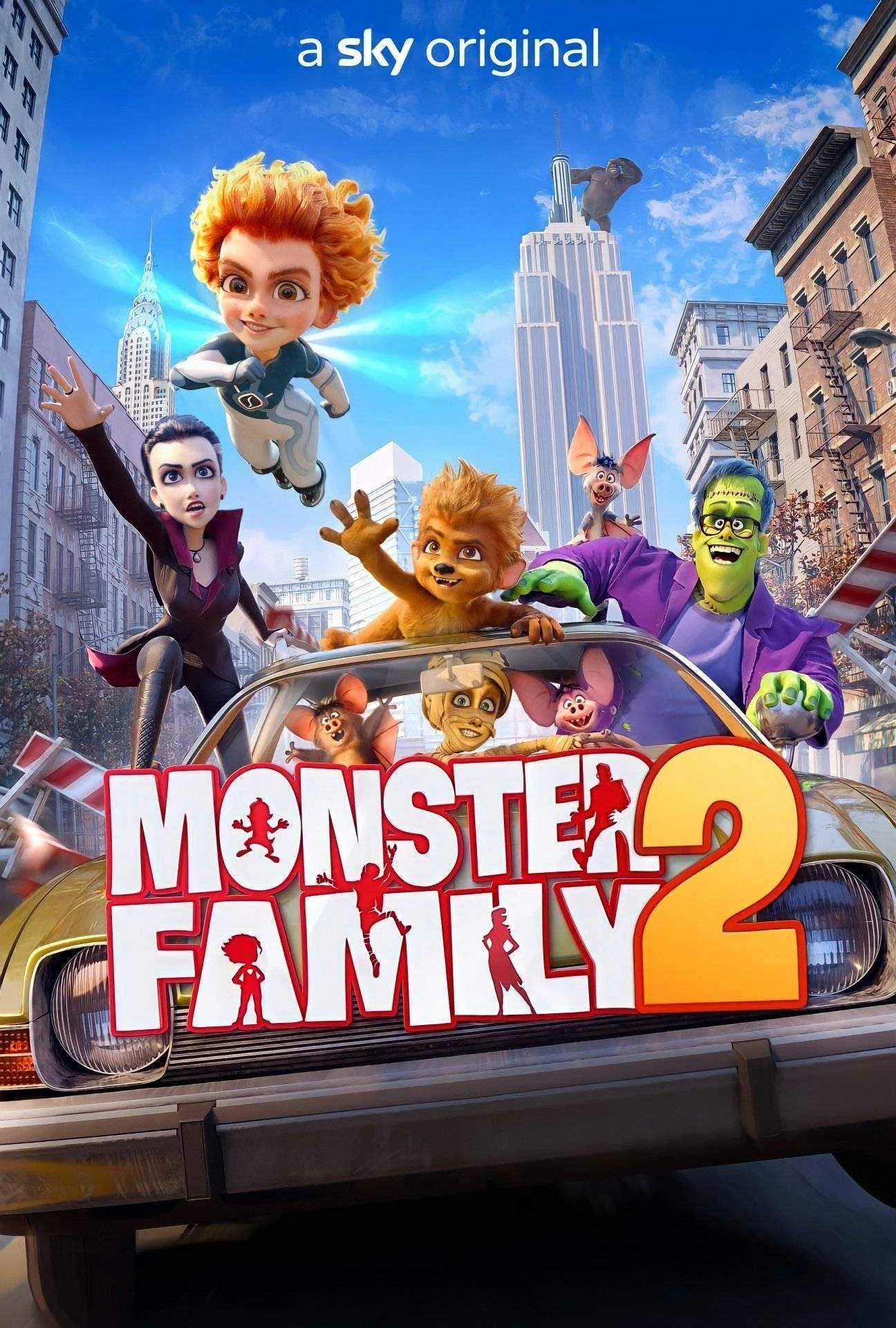 Monster Family 2 (2021) 720p HD WEBRip x264