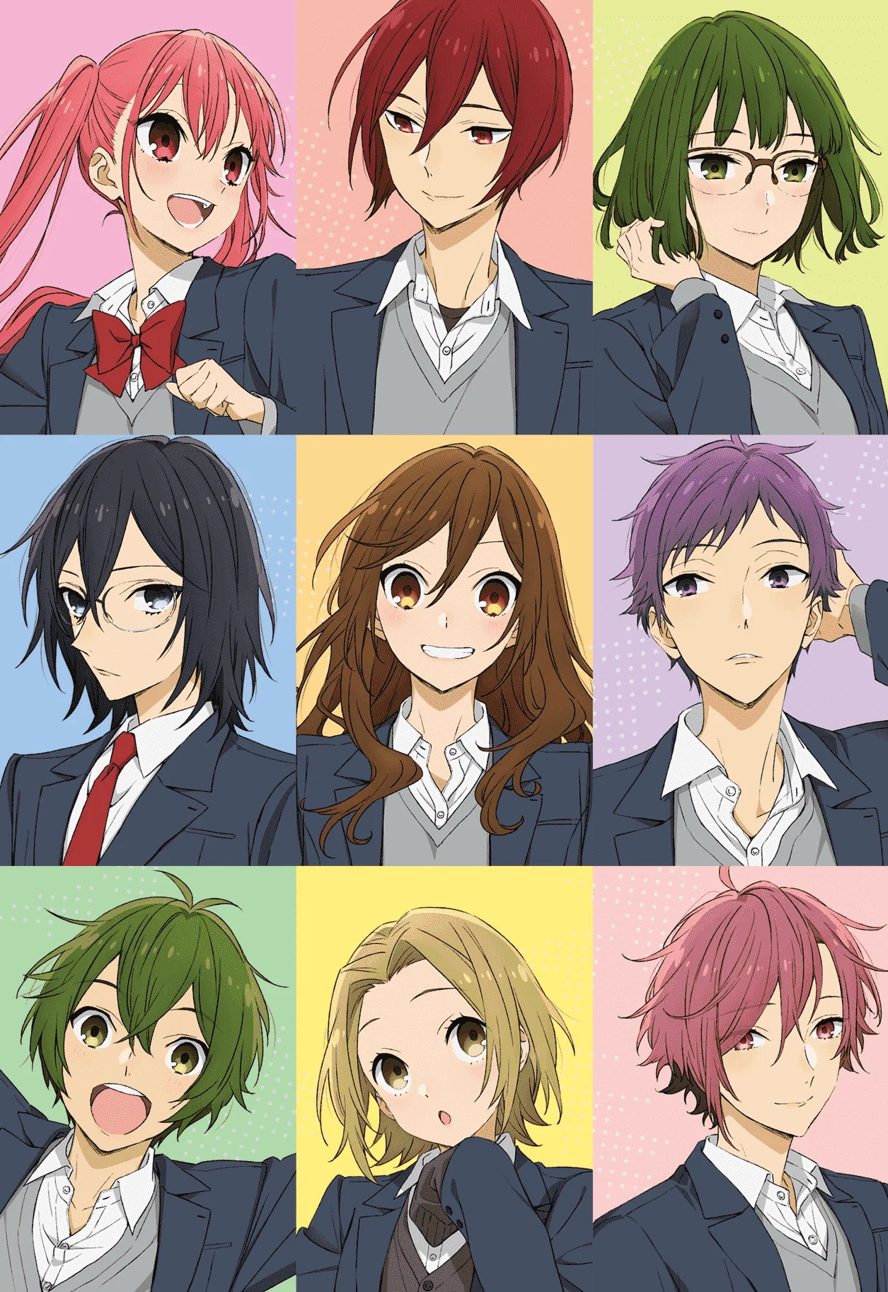 Horimiya (Season 1 + OVAs) 1080p Dual Audio HEVC