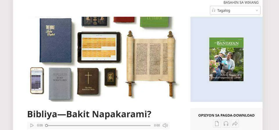 Bakit Napakaraming Salin ng Bibliya 2.webp