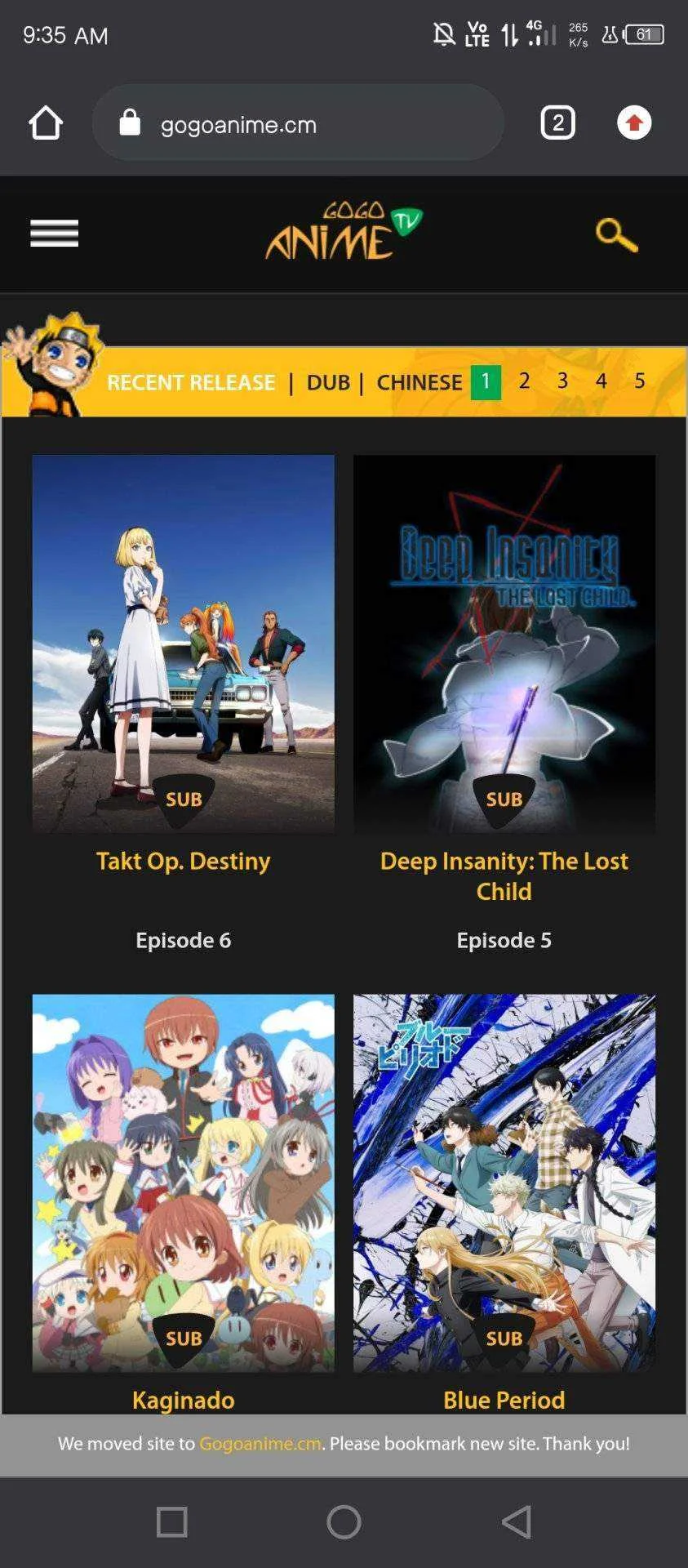 Best anime site