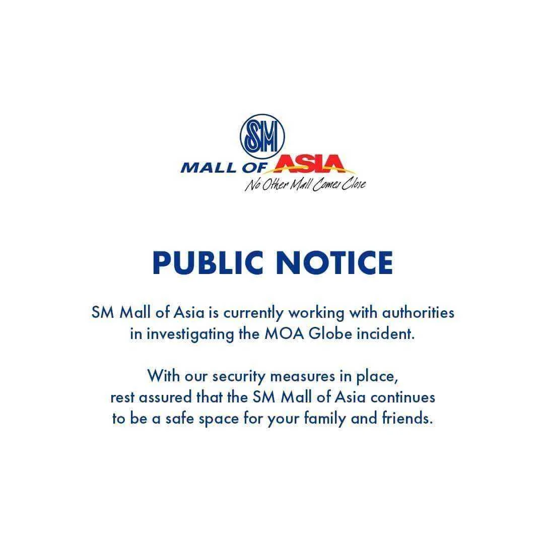 SM MOA GLOBE  NAWAWALA