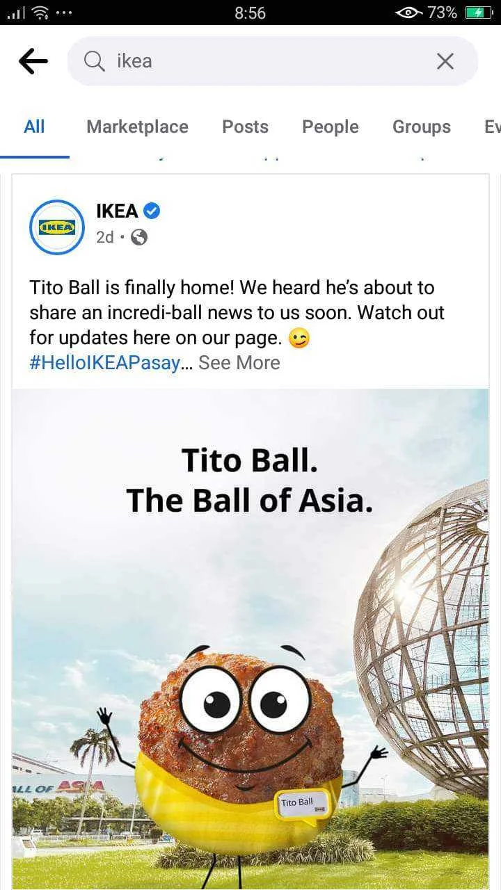 MOA GLOBE to TITO BALL?