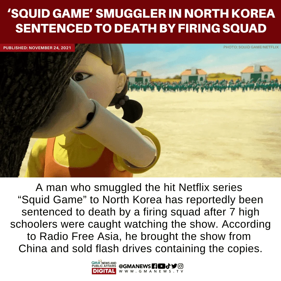 Nang dahil sa Squid Game